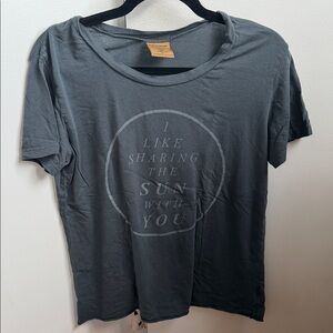 good hYOUman Charcoal Tee